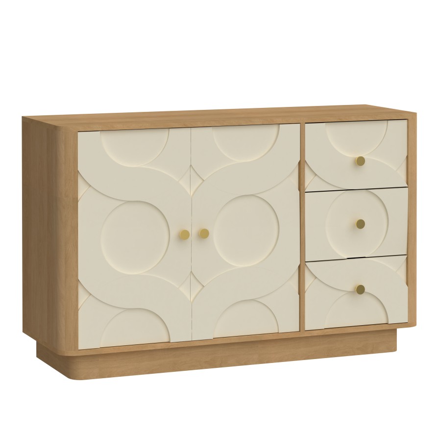 Caviro 2 Door 3 Drawers